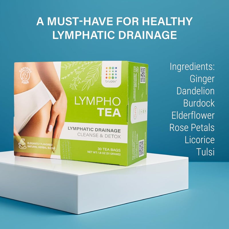 Bruizex Lymphatic Natural Herbal Tea - 30 Tea Bags - Image 4